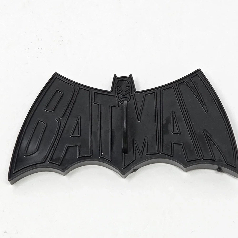 1989 Wilton Batman The Joker Cookie Cutter Set 4pc Black Plastic DC Vintage